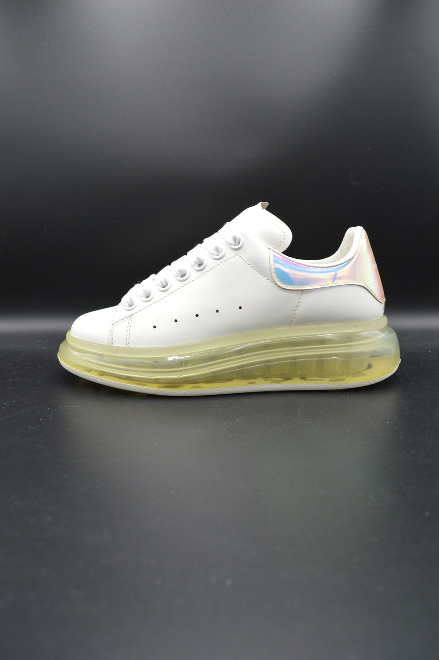 Alexander Mcqueen oversize blanc/irisé - T36