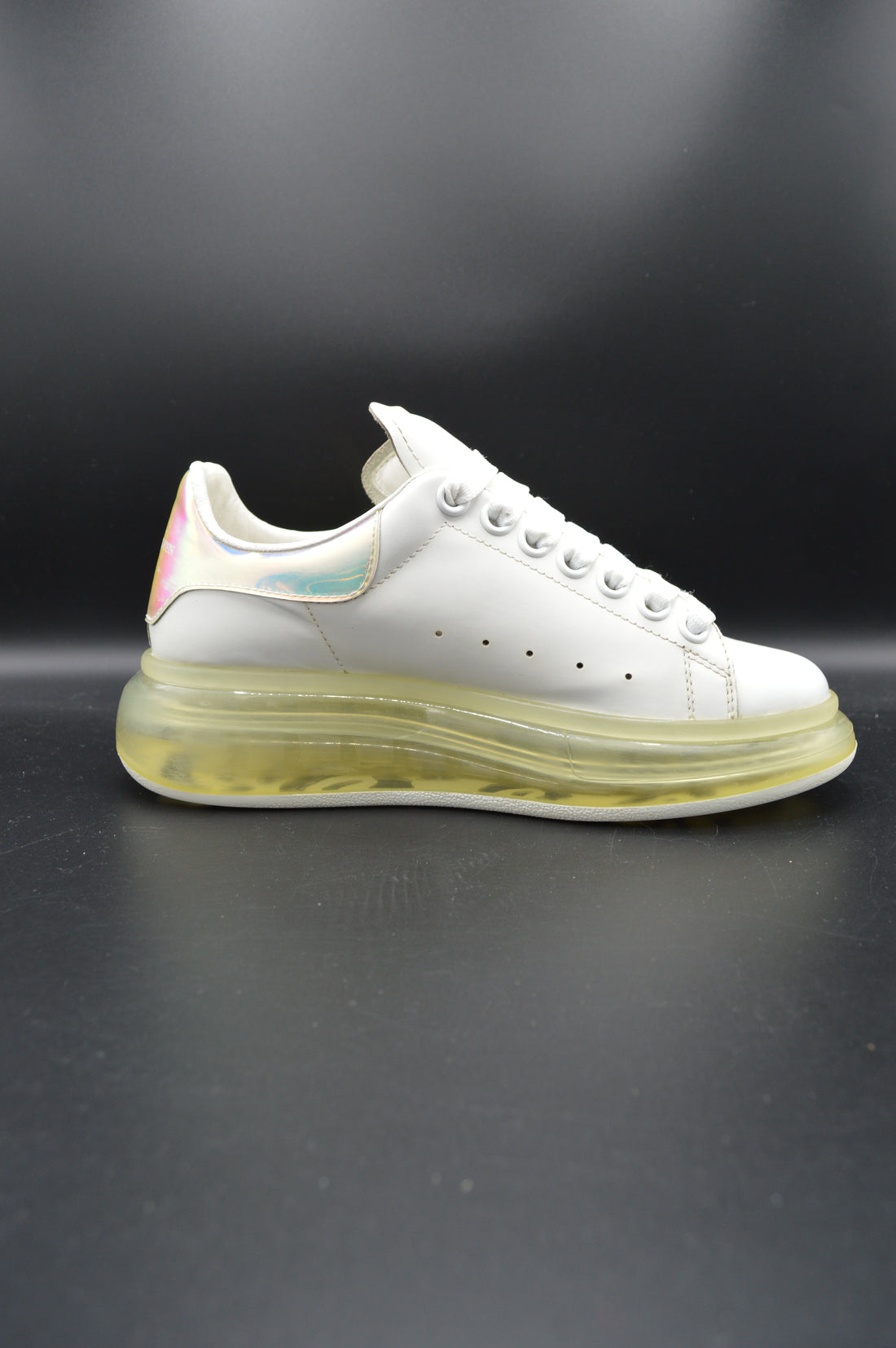 Alexander Mcqueen oversize blanc/irisé - T36