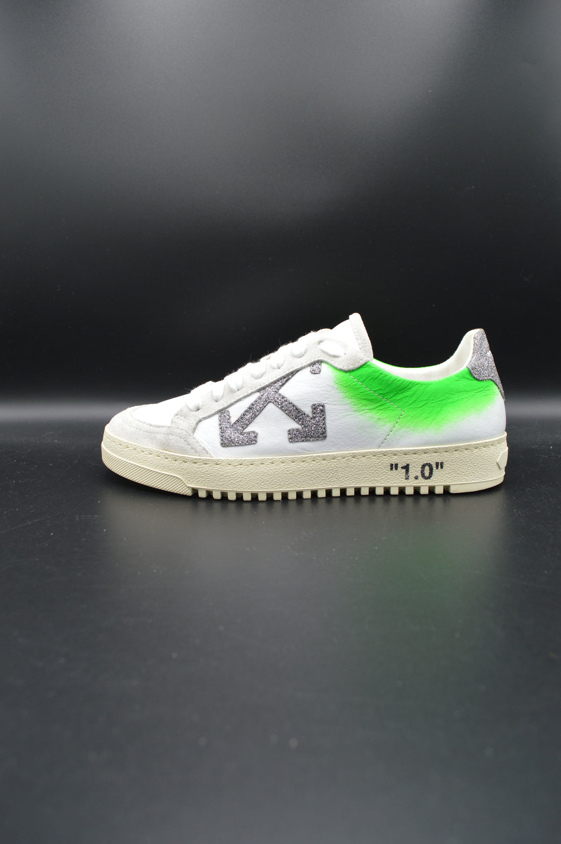 Off White arrow 2.0 blanc/vert/argent - T36