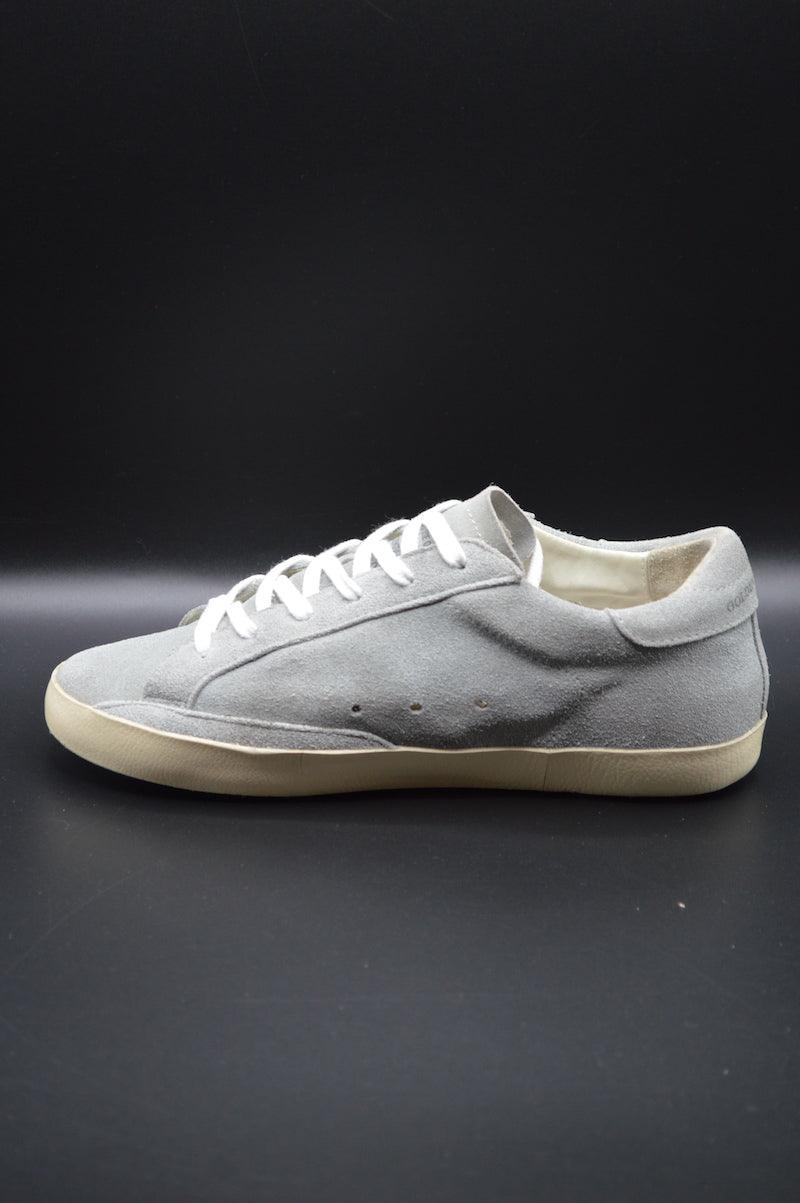 Golden Goose Superstar Femme Étoile Holographique, Daim Gris - Reconditionné - Taille 38it (39eur)