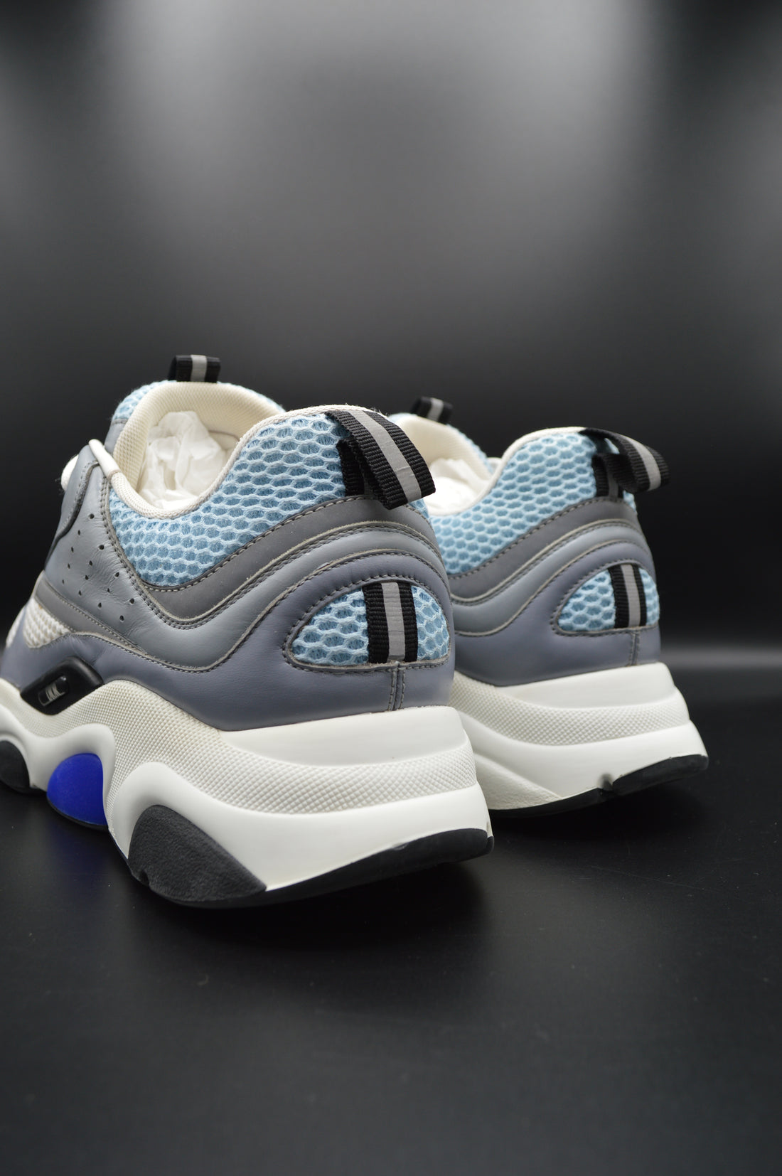 Dior B22 blanc/bleu/gris - T44,5