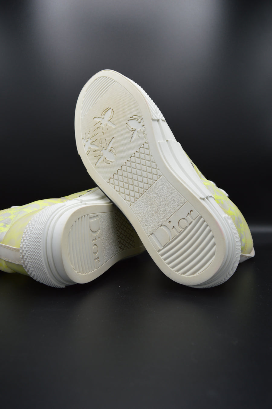 Dior B23 oblique blanc/jaune - T41