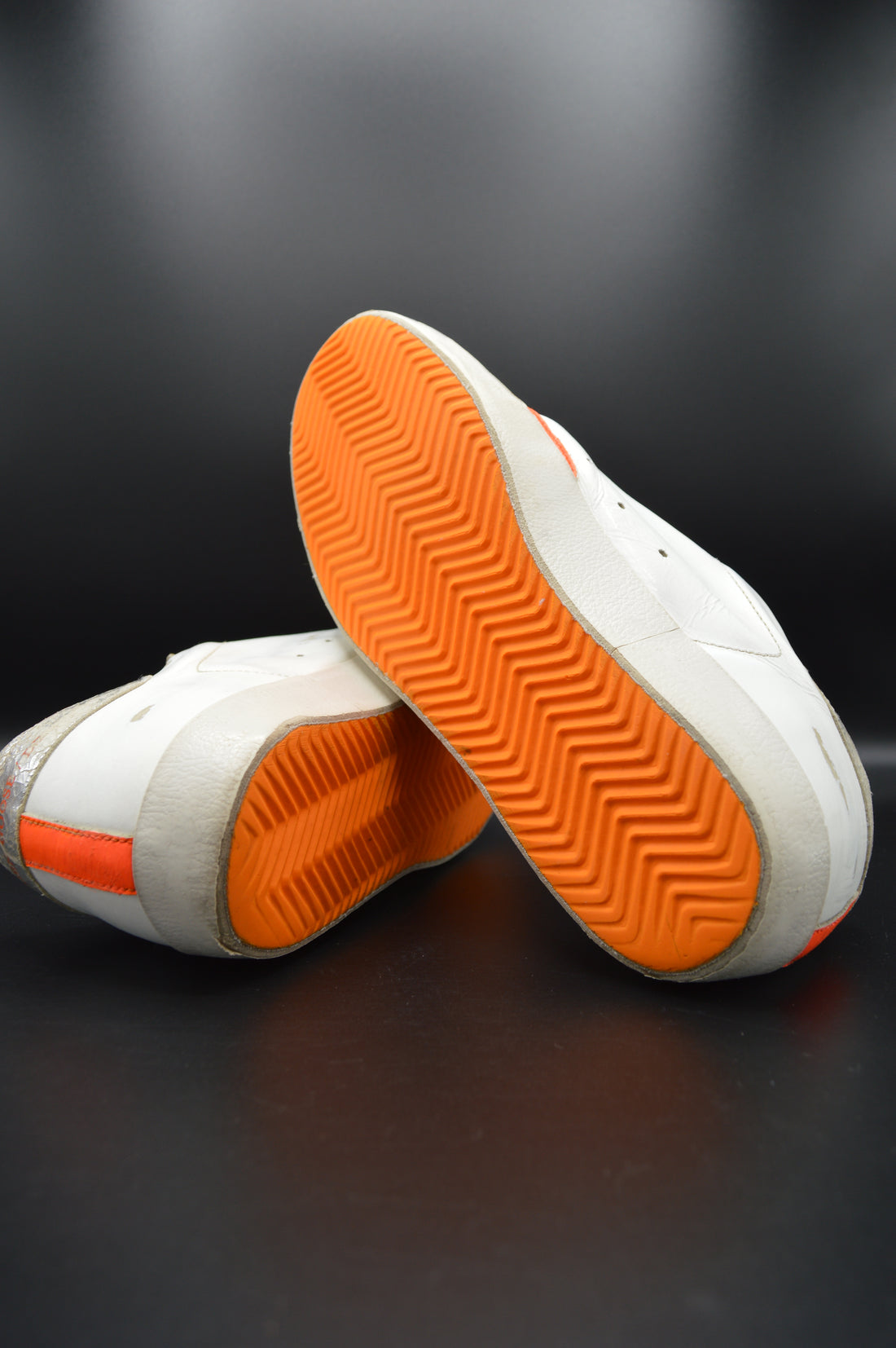 Golden Goose superstar blanc/orange/argenté/gris - T39