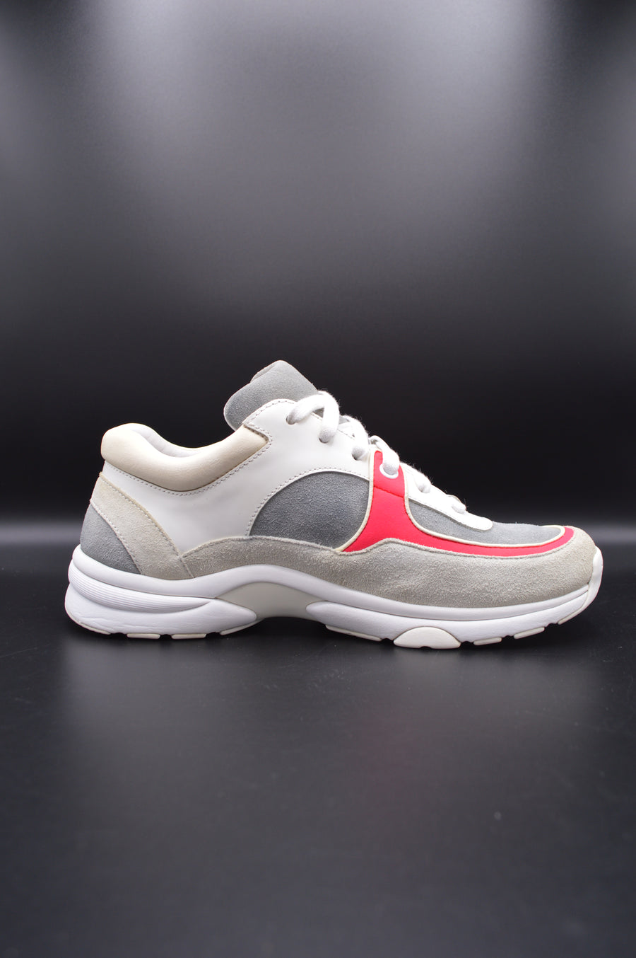 Chanel sneakers blanc/gris/rose - T38