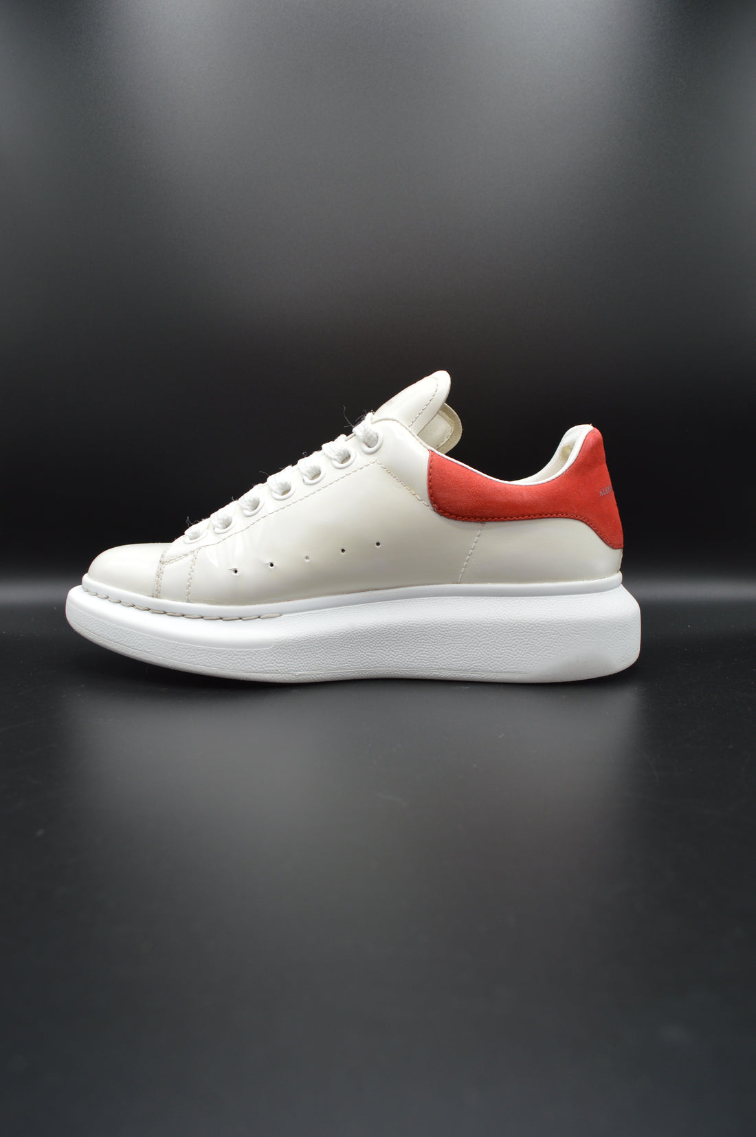 Alexander Mcqueen oversize blanc/rouge - T37