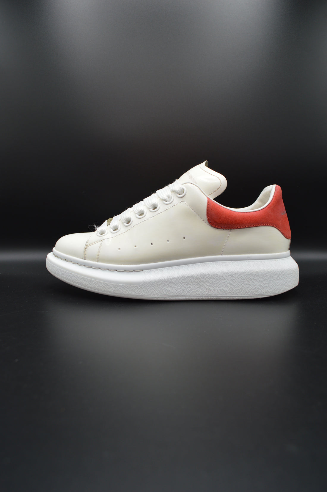 Alexander Mcqueen oversize blanc/rouge - T37