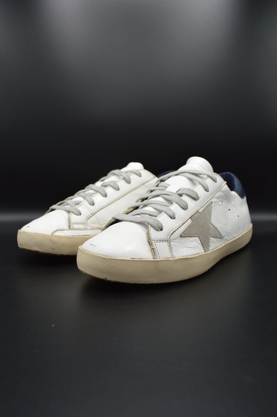 Golden Goose superstar blanc/noir/gris - T39