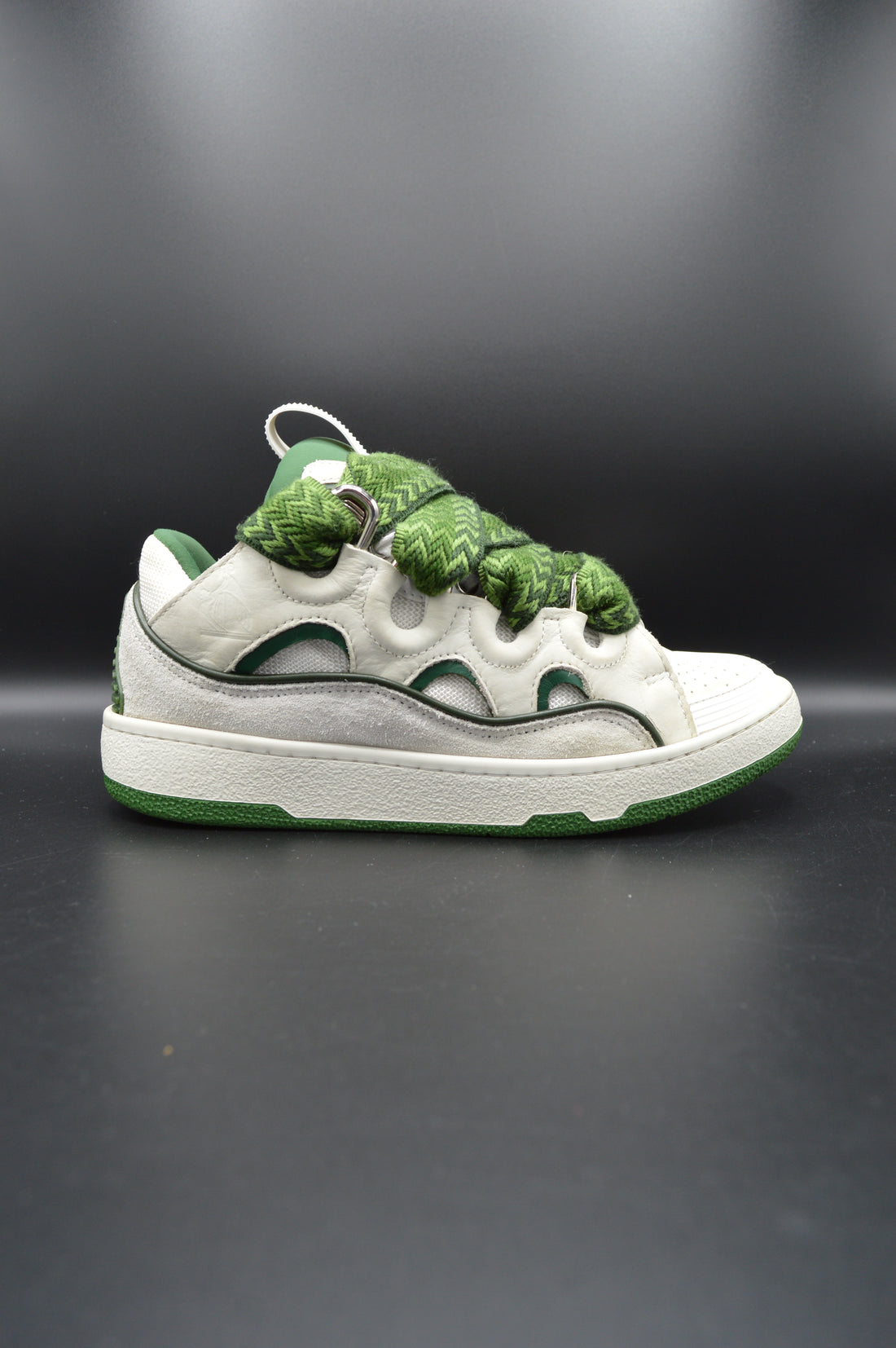 Lanvin Curb gris/vert/blanc - T37