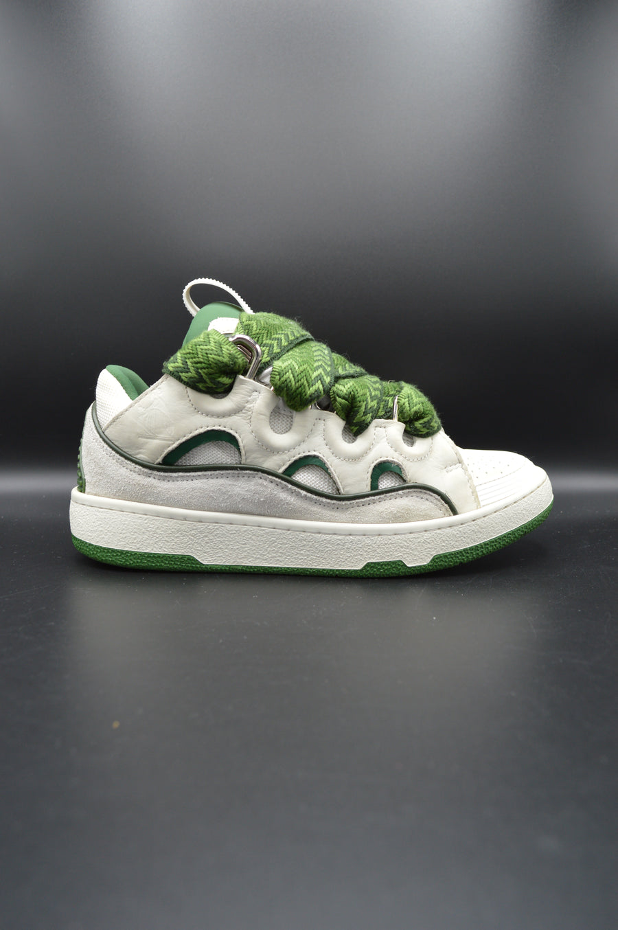 Lanvin Curb gris/vert/blanc - T37