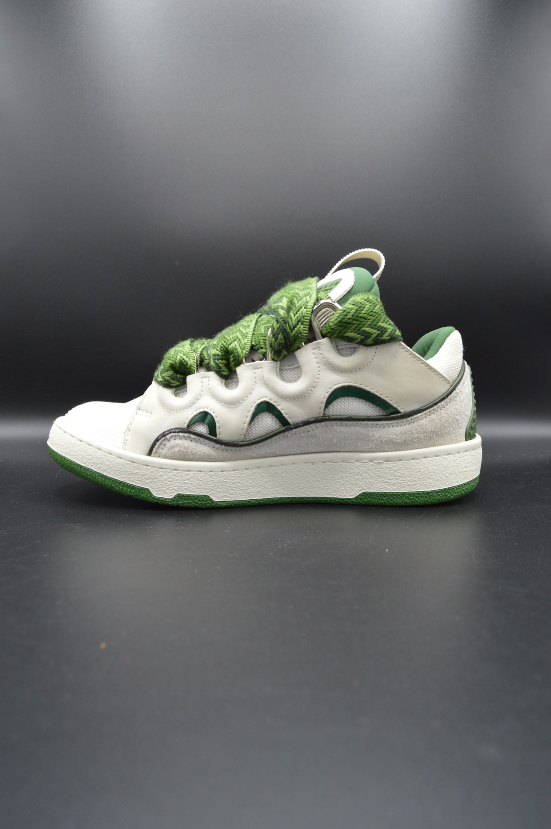 Lanvin Curb gris/vert/blanc - T37