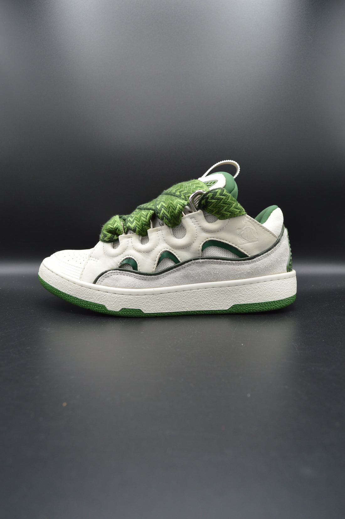 Lanvin Curb gris/vert/blanc - T37
