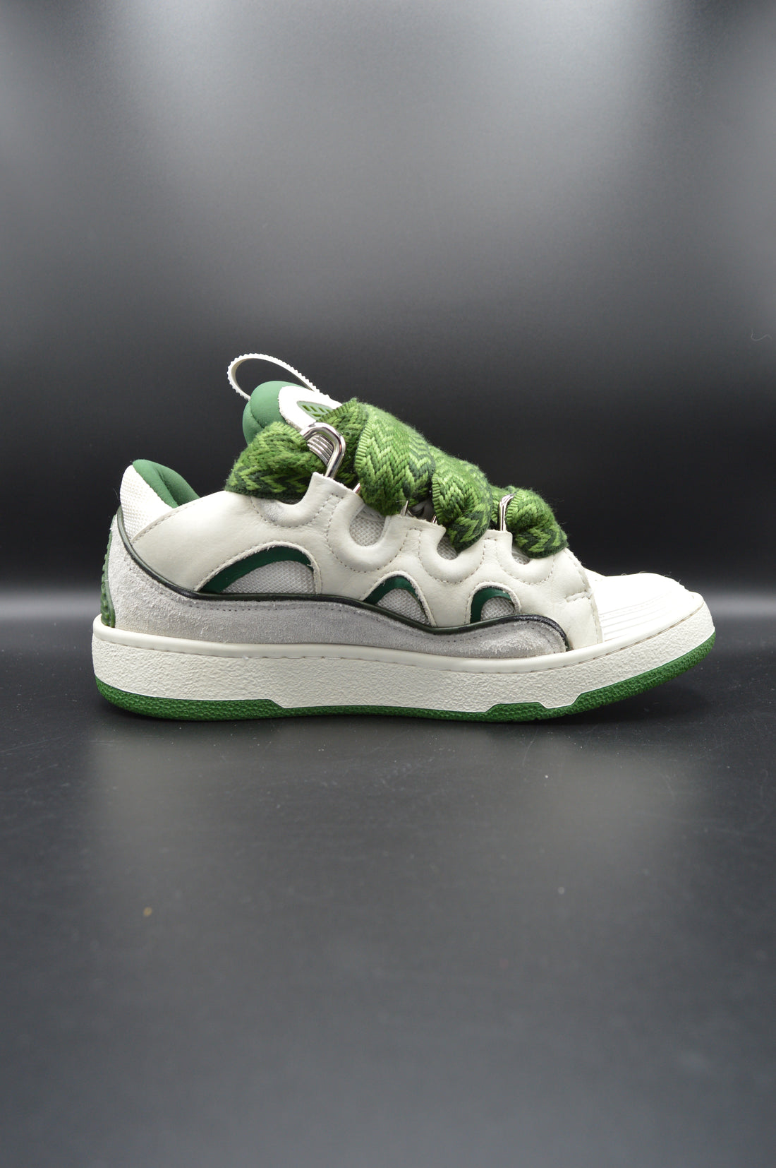 Lanvin Curb gris/vert/blanc - T37