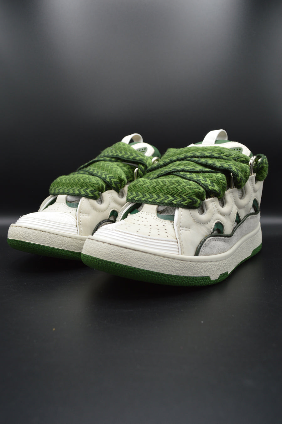Lanvin Curb gris/vert/blanc - T37