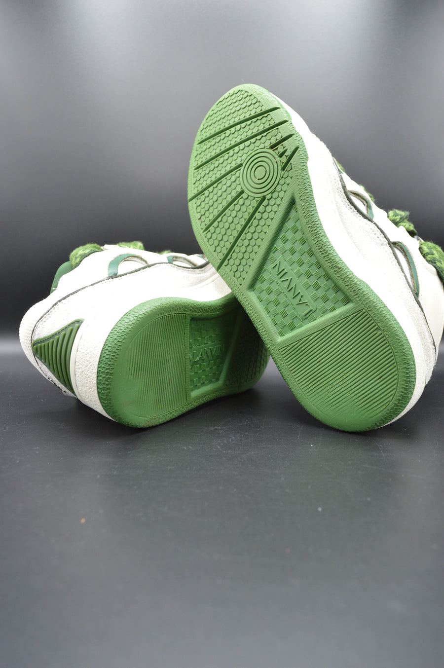 Lanvin Curb gris/vert/blanc - T37