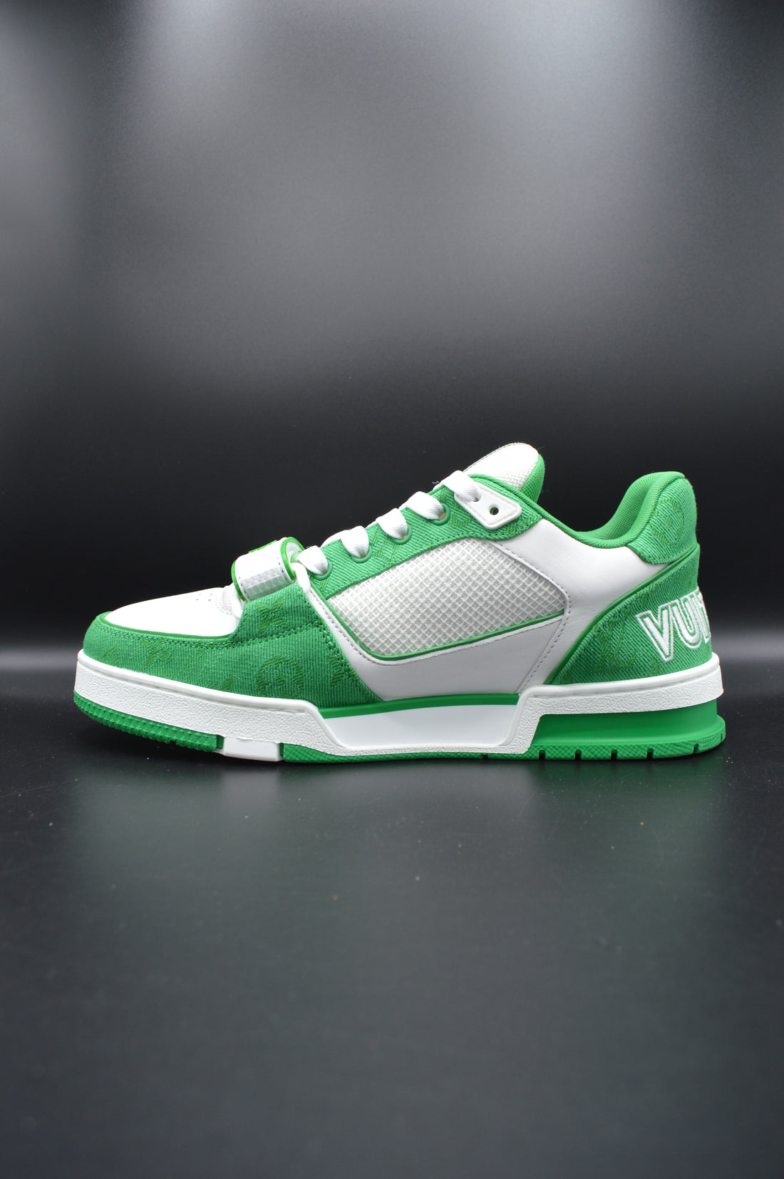 Louis Vuitton LV Trainer blanc/vert - T42