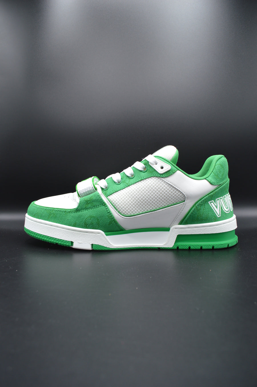 Louis Vuitton LV Trainer blanc/vert - T42