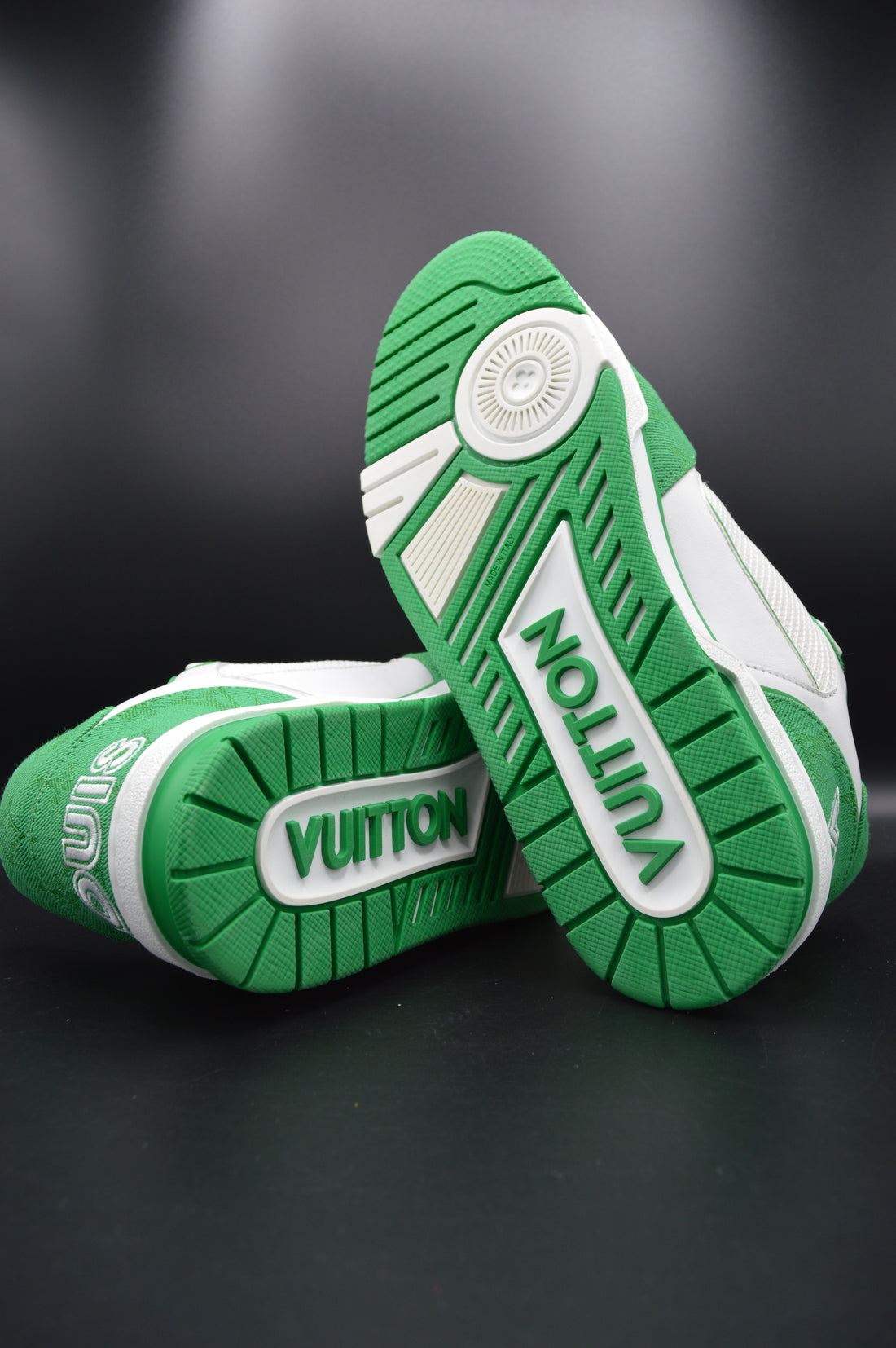 Louis Vuitton LV Trainer blanc/vert - T42