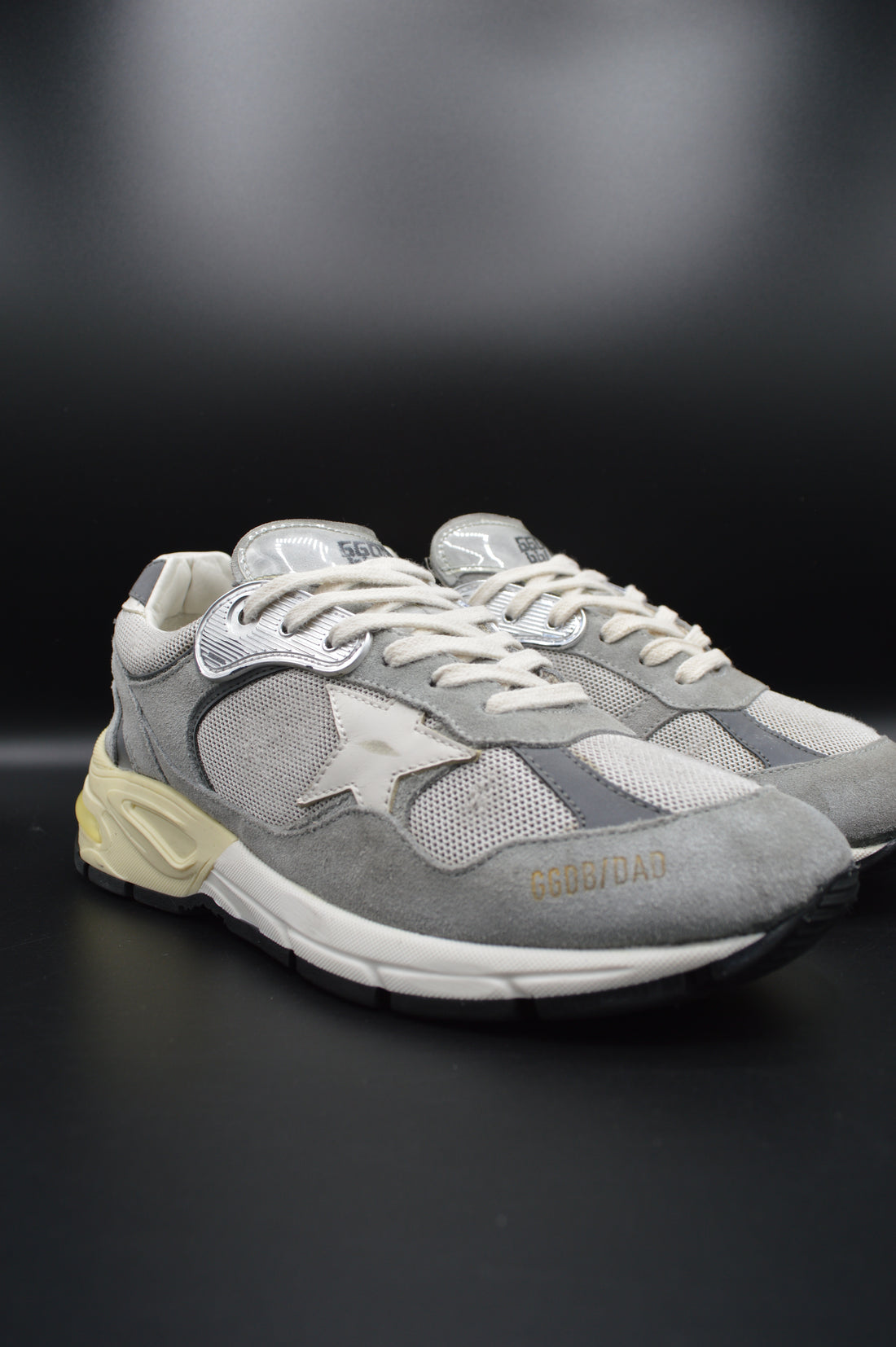 Golden Goose Dad-star blanc/gris - T39