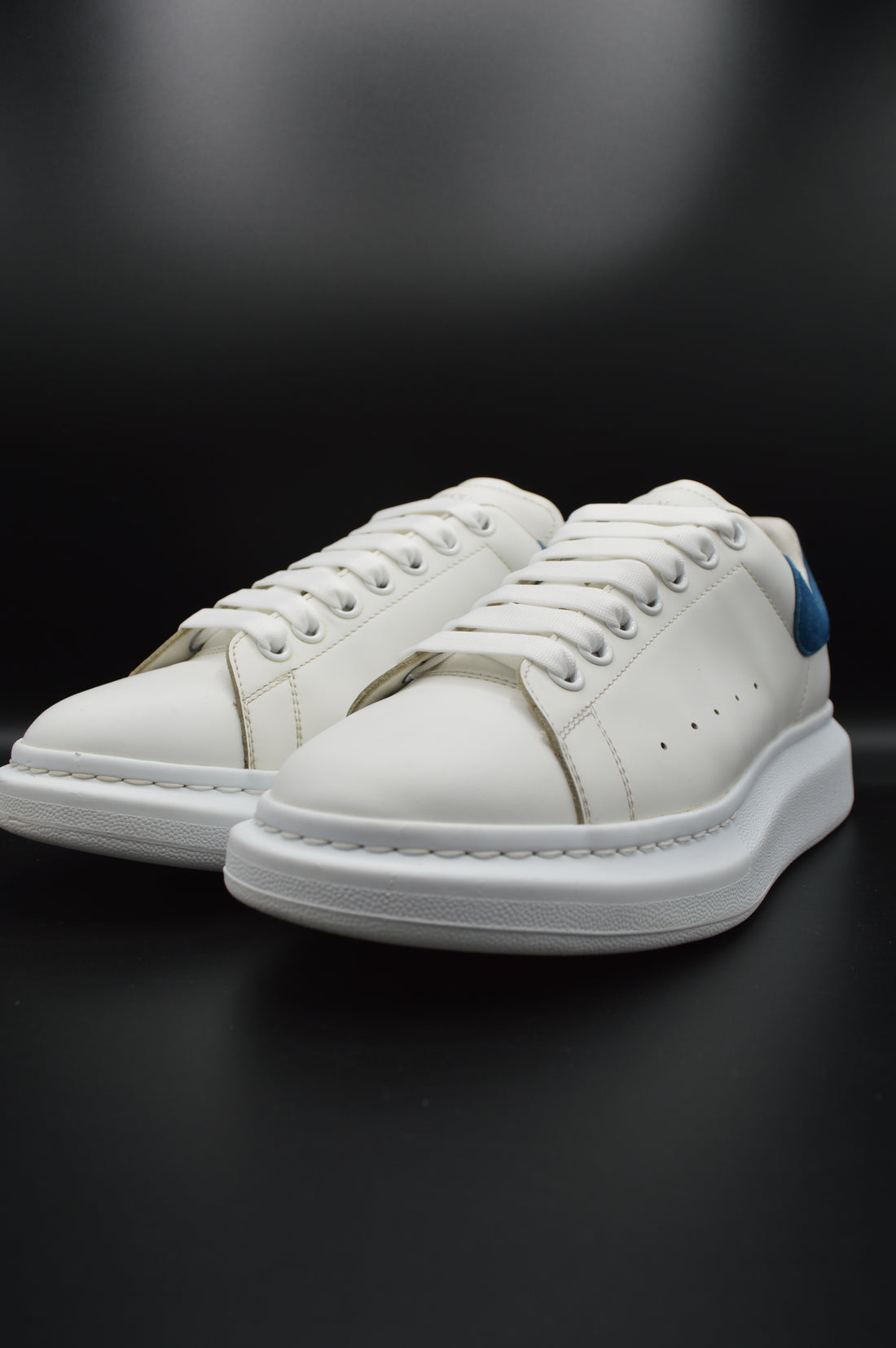 Alexander Mcqueen oversize blanc/bleu - T43