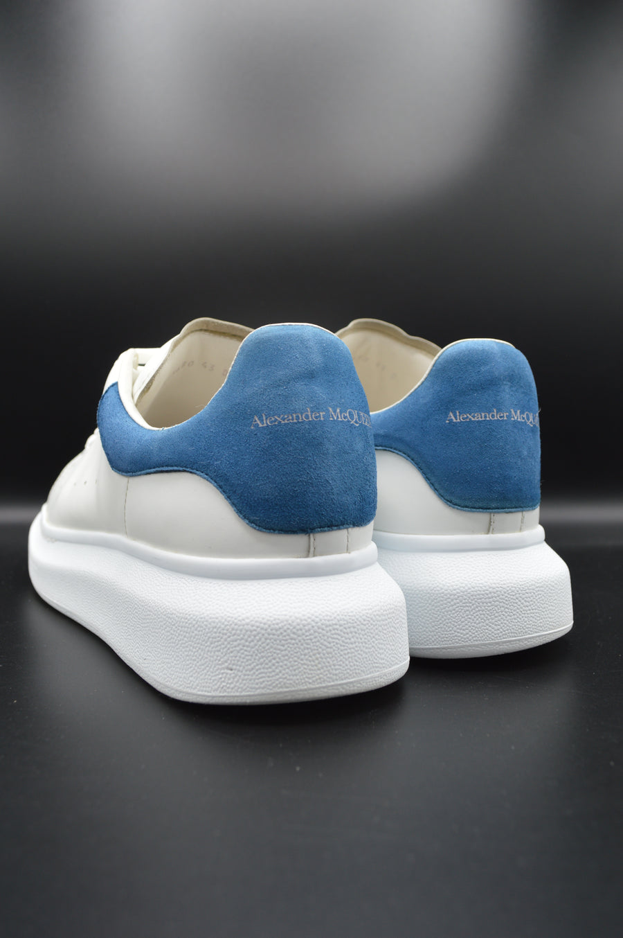 Alexander Mcqueen oversize blanc/bleu - T43