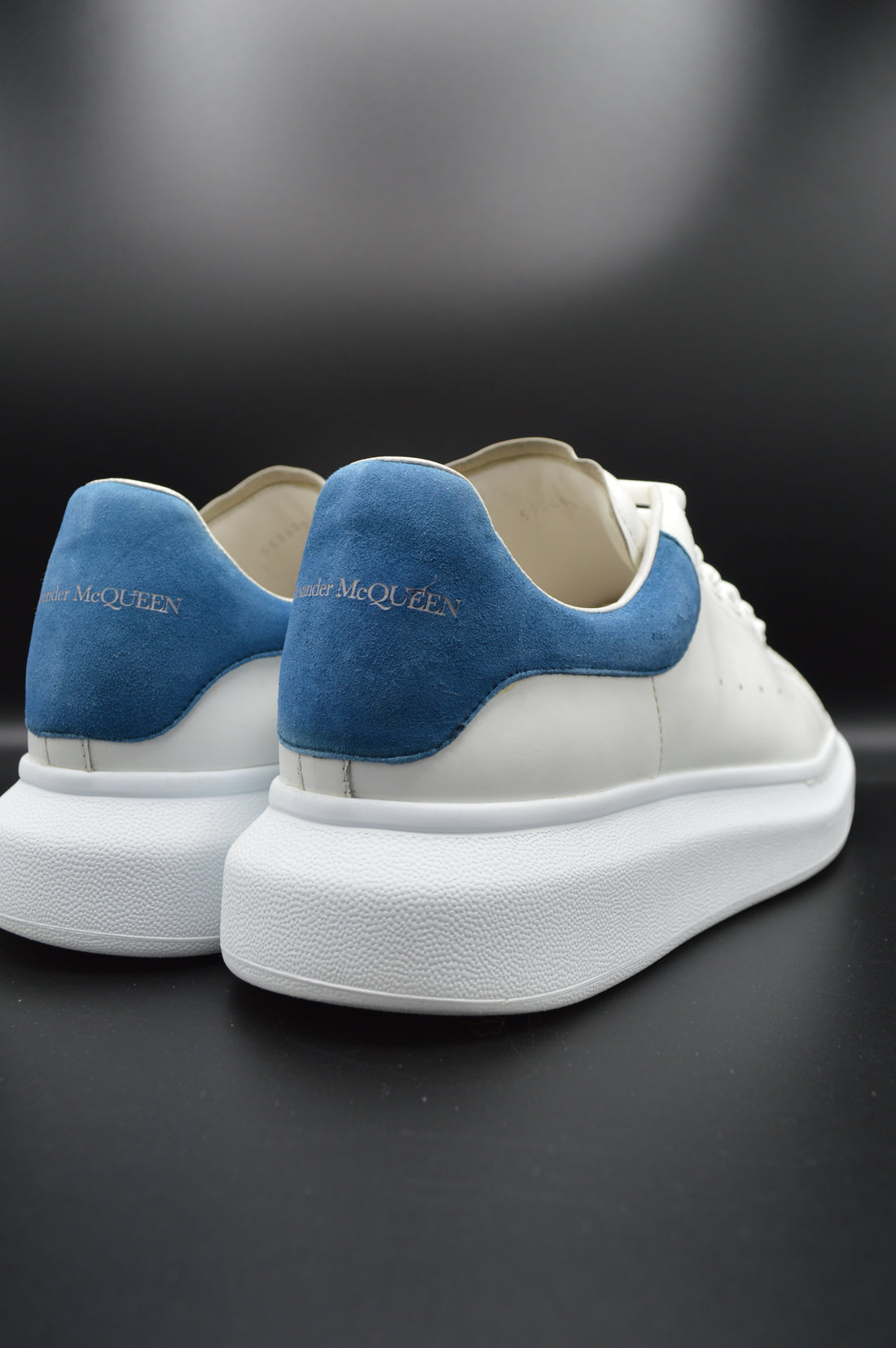 Alexander Mcqueen oversize blanc/bleu - T43