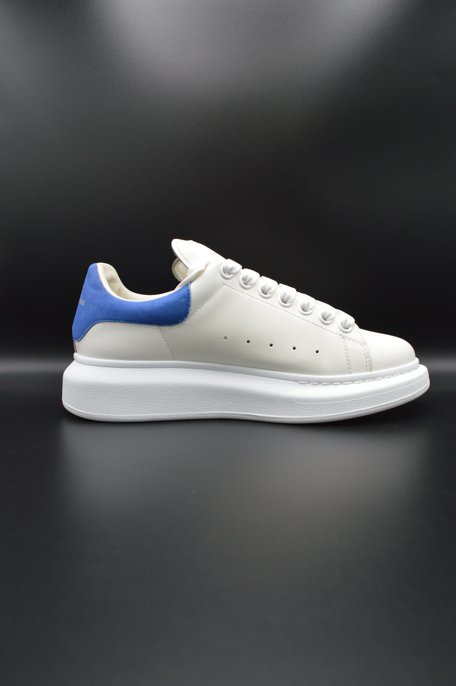 Alexander Mcqueen oversize blanc/bleu marine - T38