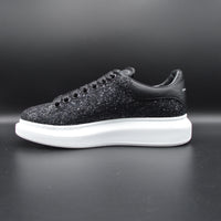 Alexander Mcqueen oversize paillettes noires - T39