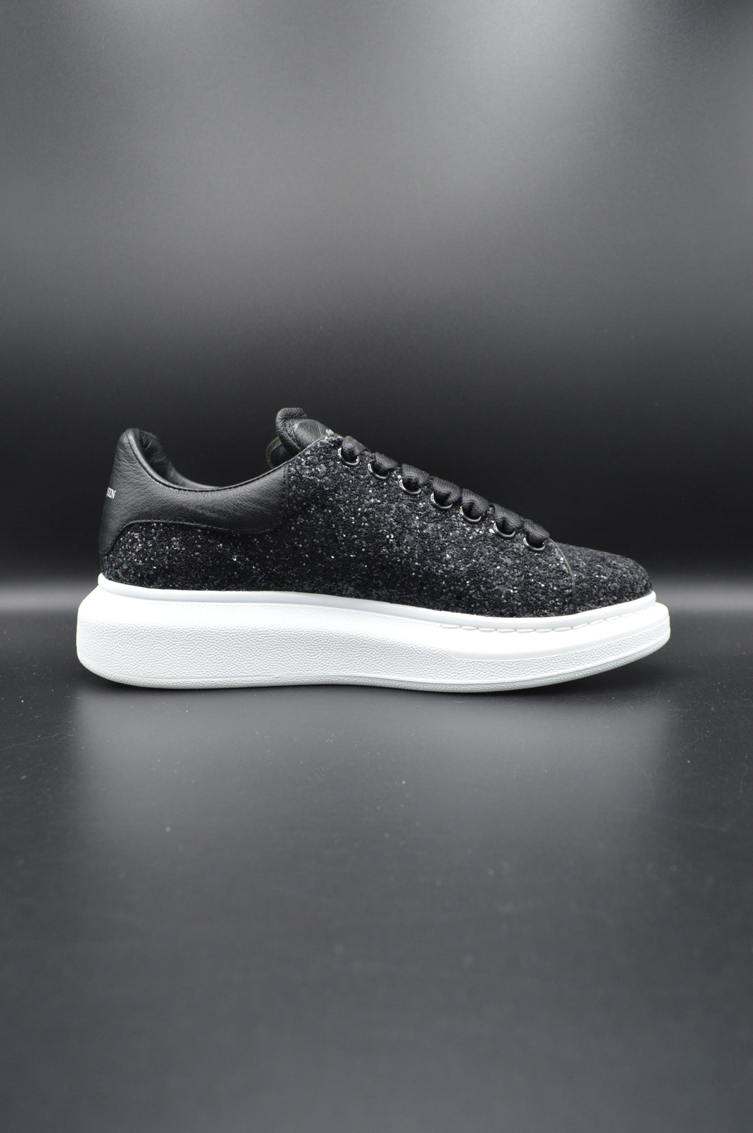 Alexander Mcqueen oversize paillettes noires - T39