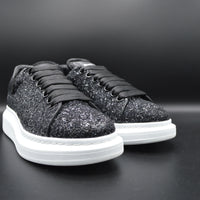 Alexander Mcqueen oversize paillettes noires - T39