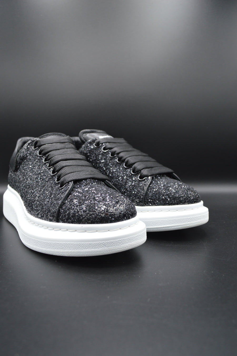 Alexander Mcqueen oversize paillettes noires - T39