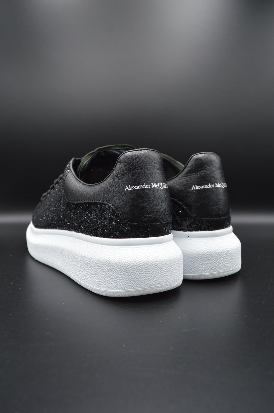 Alexander Mcqueen oversize paillettes noires - T39