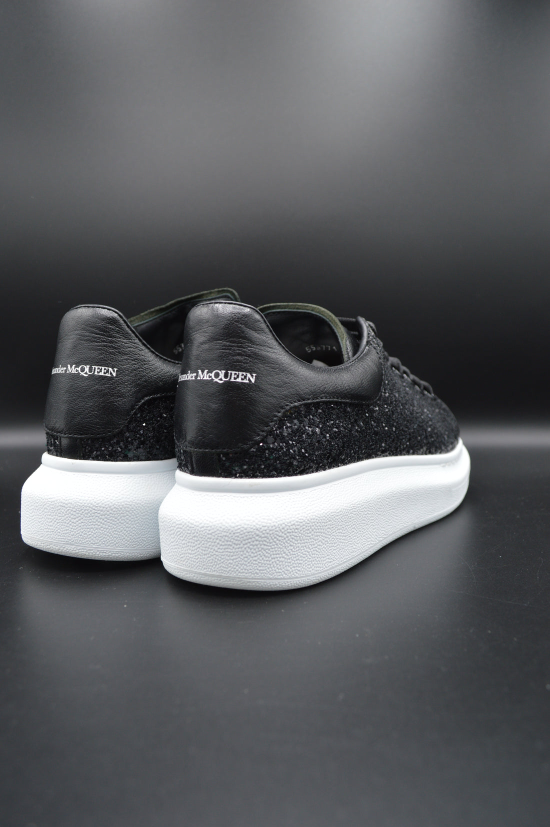 Alexander Mcqueen oversize paillettes noires - T39