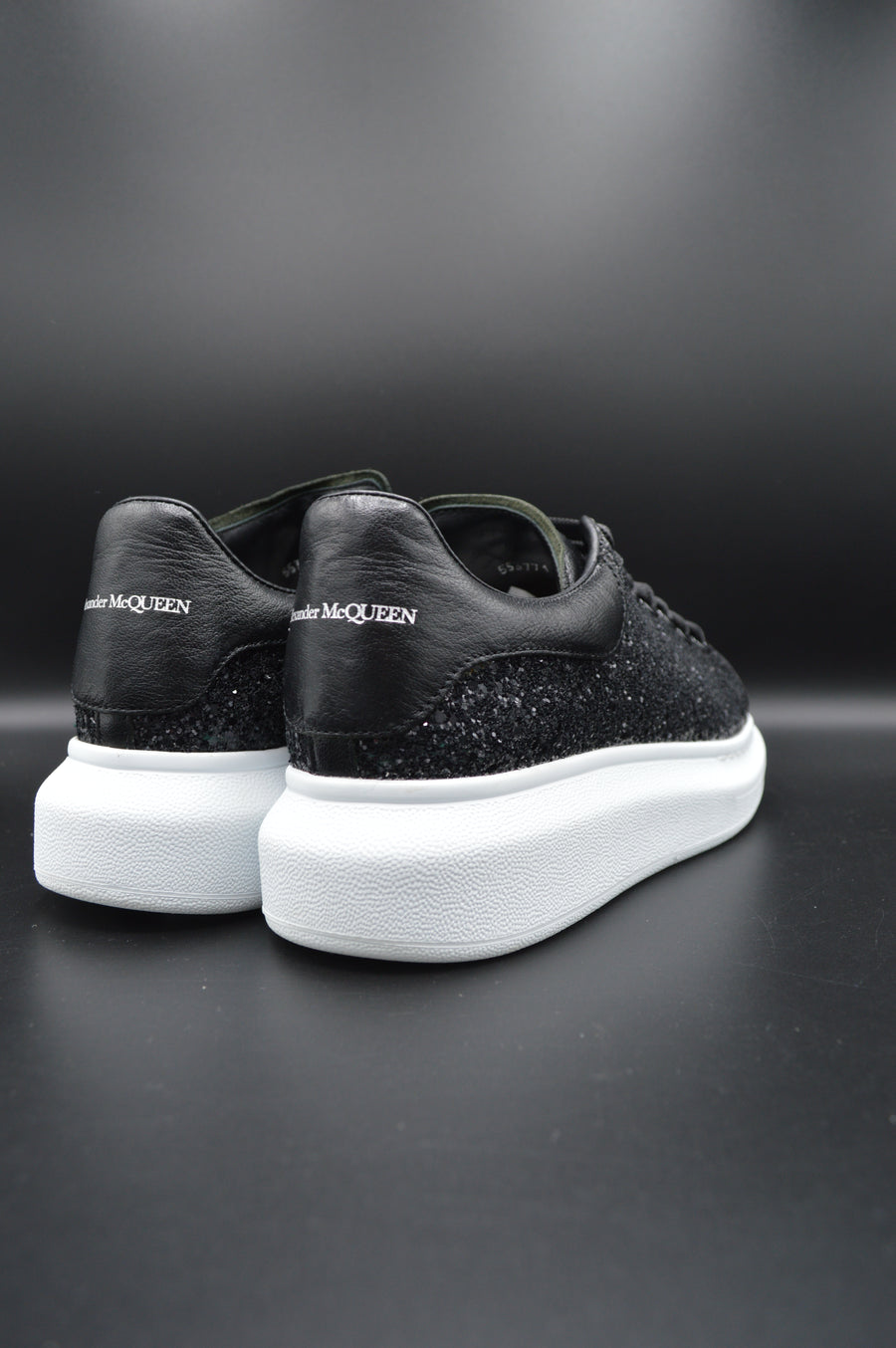 Alexander Mcqueen oversize paillettes noires - T39