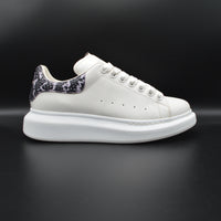 Alexander Mcqueen oversize blanc/ python noir rose - T38