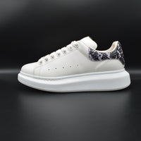 Alexander Mcqueen oversize blanc/ python noir rose - T38