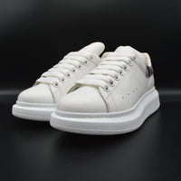 Alexander Mcqueen oversize blanc/ python noir rose - T38