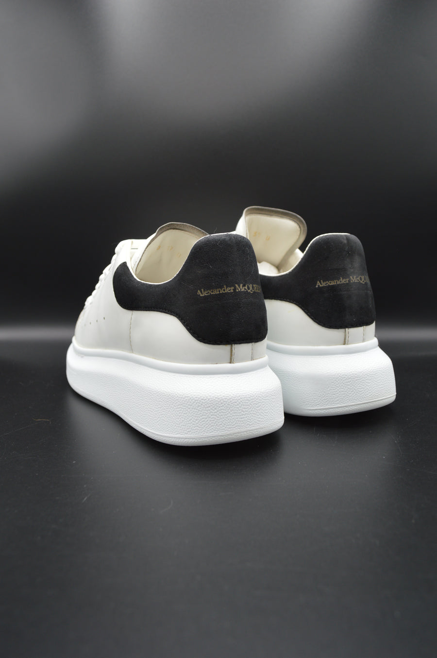 Alexander Mcqueen Oversize blanc/noir - T37