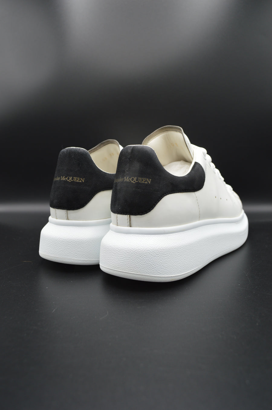 Alexander Mcqueen Oversize blanc/noir - T37