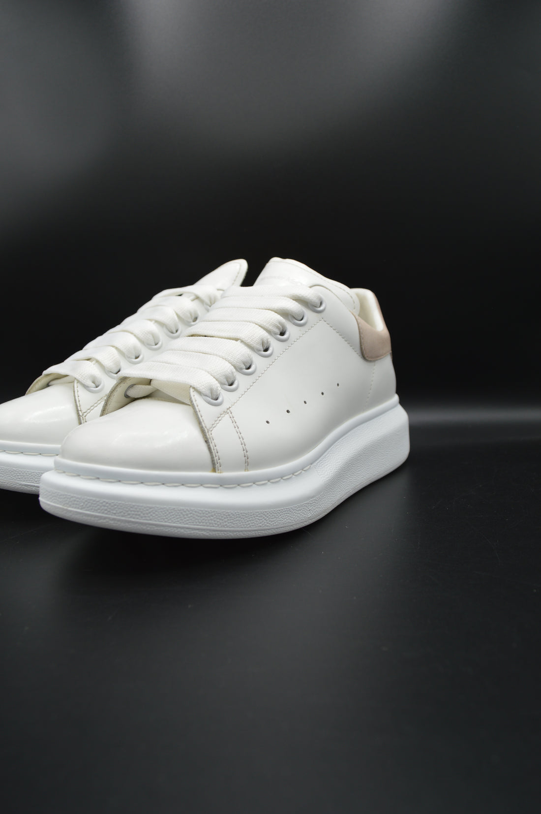 Alexander Mcqueen Oversize blanc/beige - T37