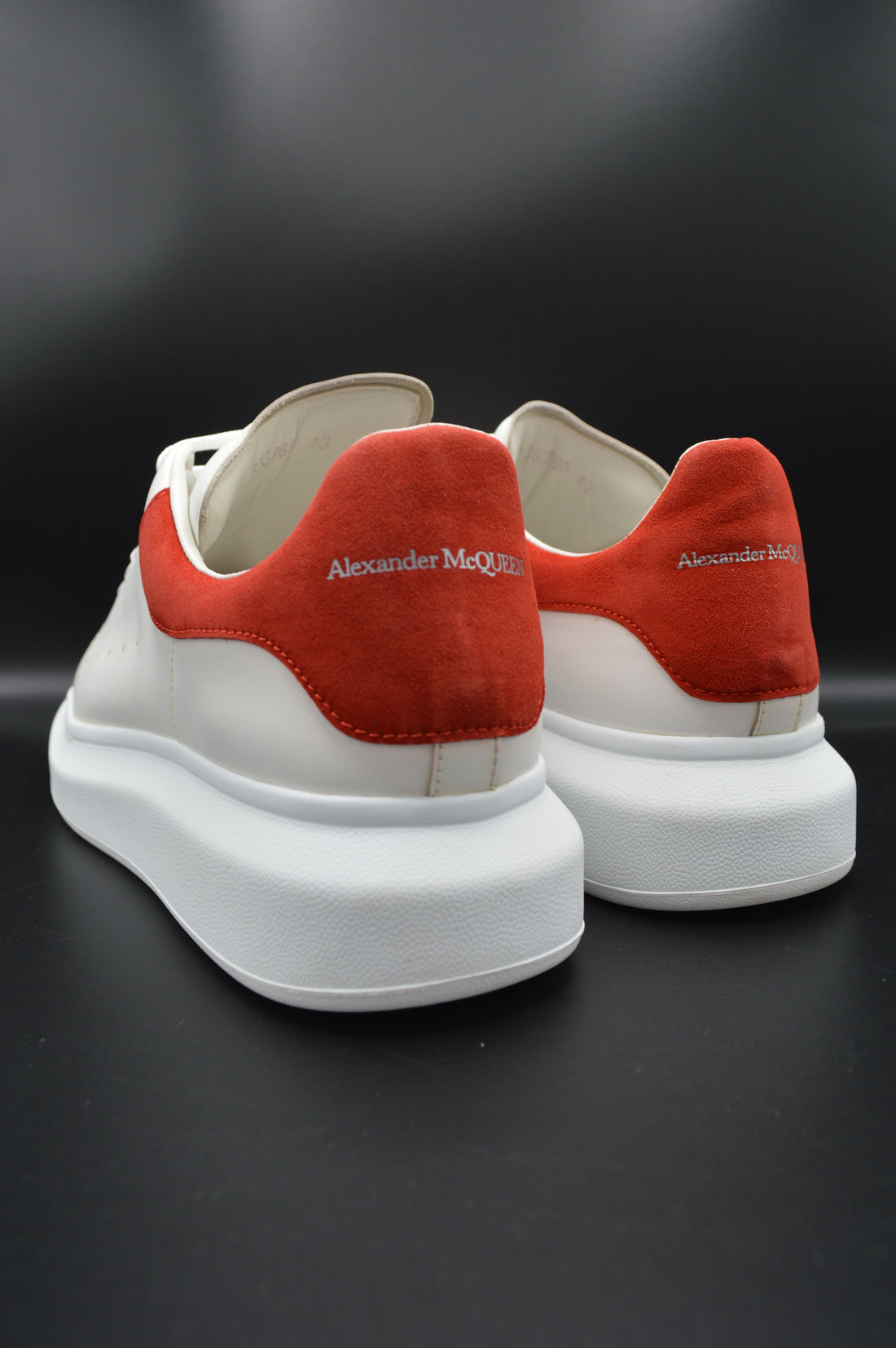 Alexander Mcqueen Oversize blanc/rouge - T43