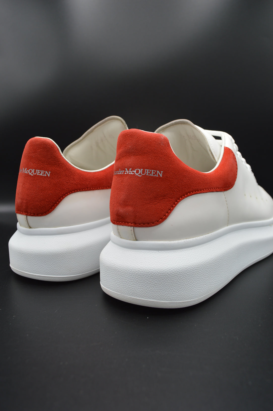 Alexander Mcqueen Oversize blanc/rouge - T43