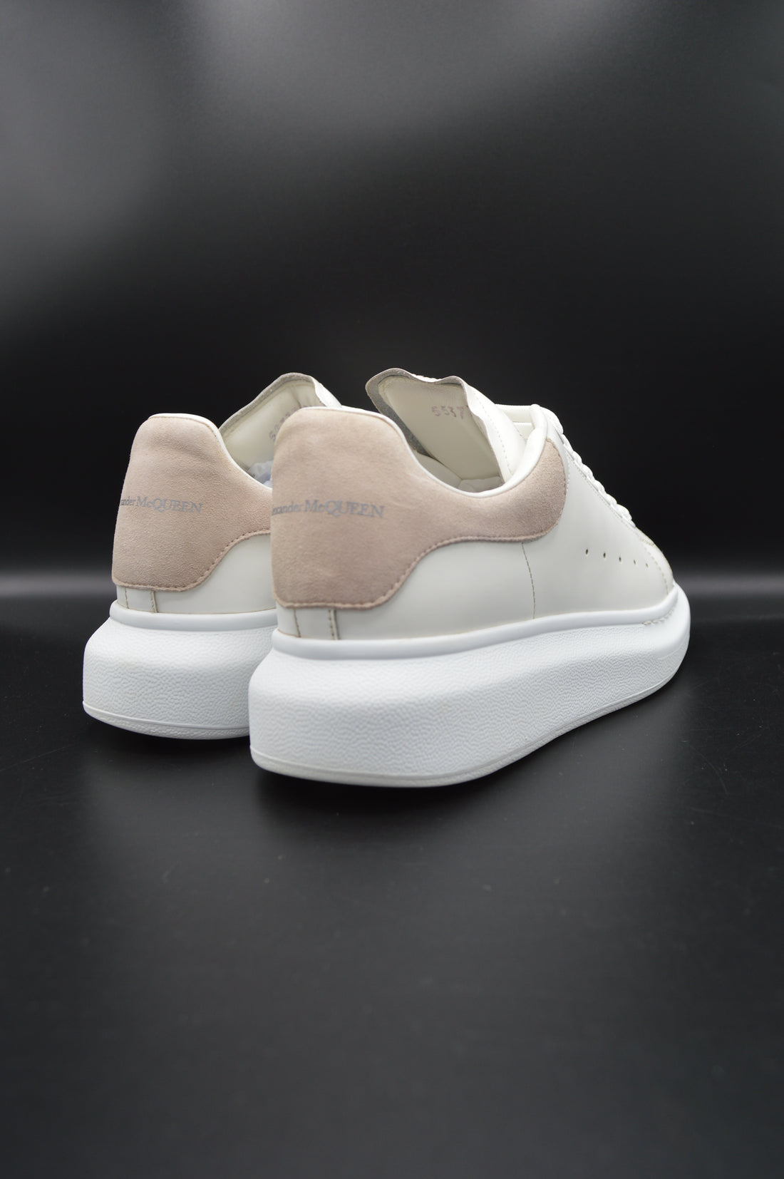Alexander Mcqueen Oversize blanc/beige - T37