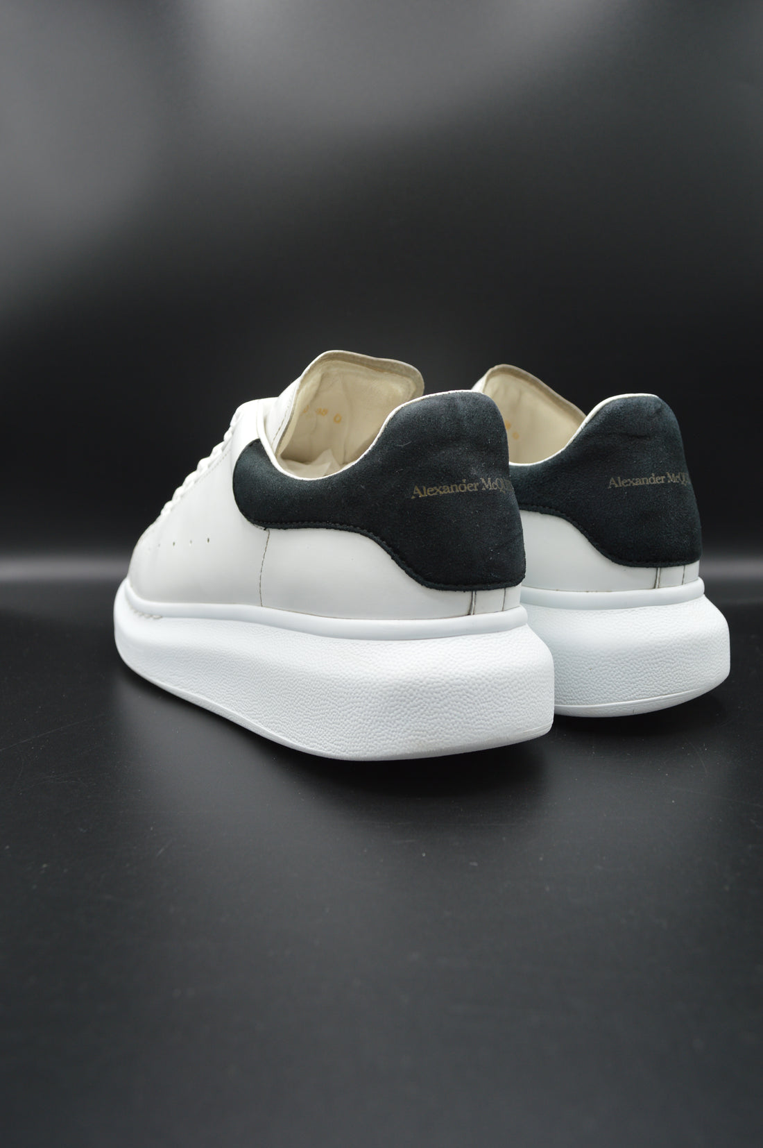 Alexander Mcqueen Oversize blanc/noir - T38