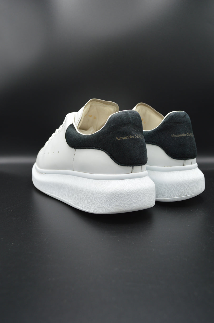 Alexander Mcqueen Oversize blanc/noir - T38