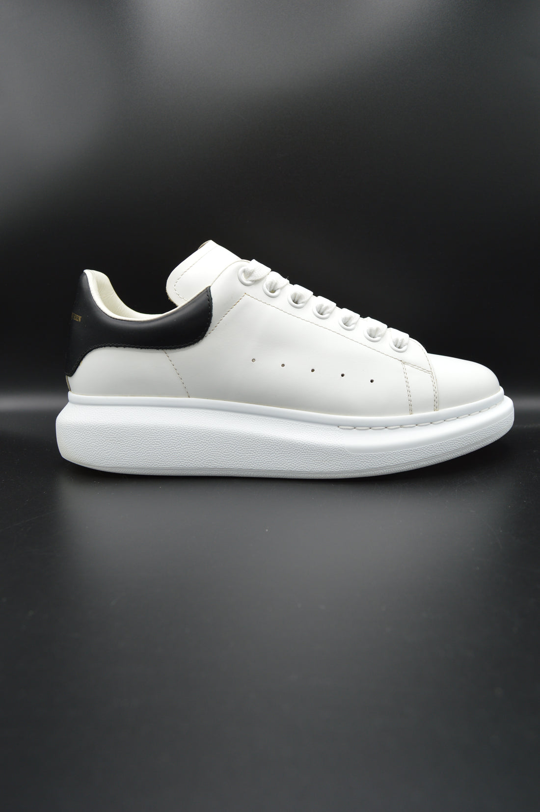 Alexander Mcqueen oversize blanc/noir - T42