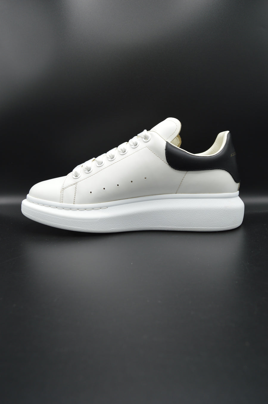 Alexander Mcqueen oversize blanc/noir - T42