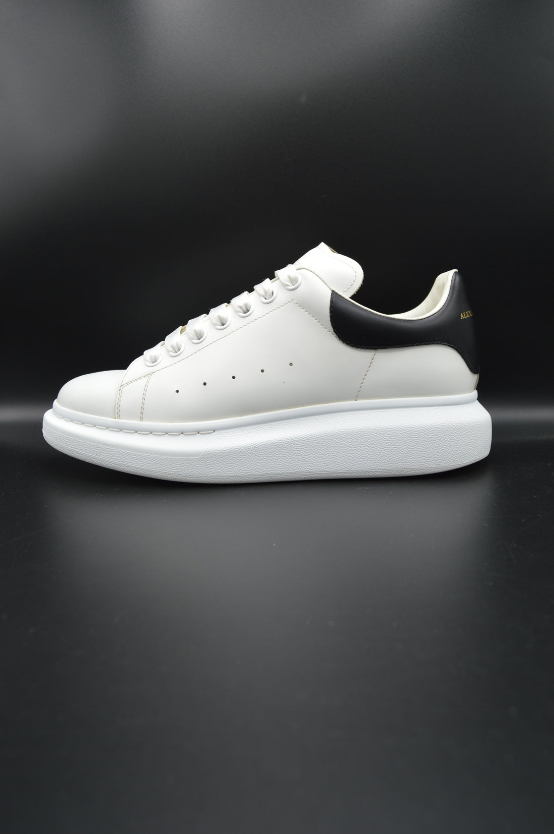 Alexander Mcqueen oversize blanc/noir - T42