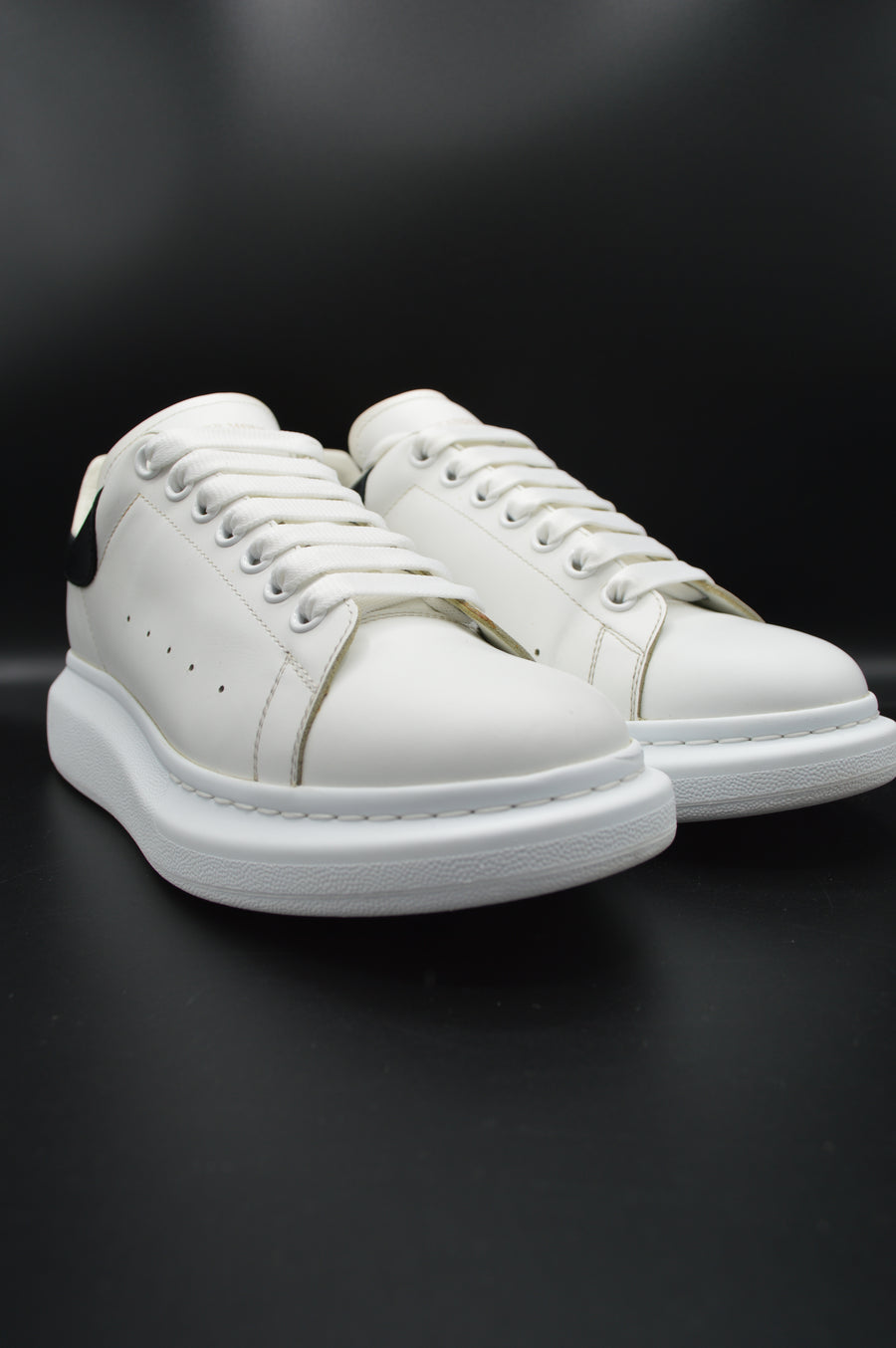 Alexander Mcqueen oversize blanc/noir - T42