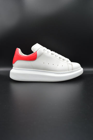 Alexander Mcqueen Oversize blanc/rose fluo - T39