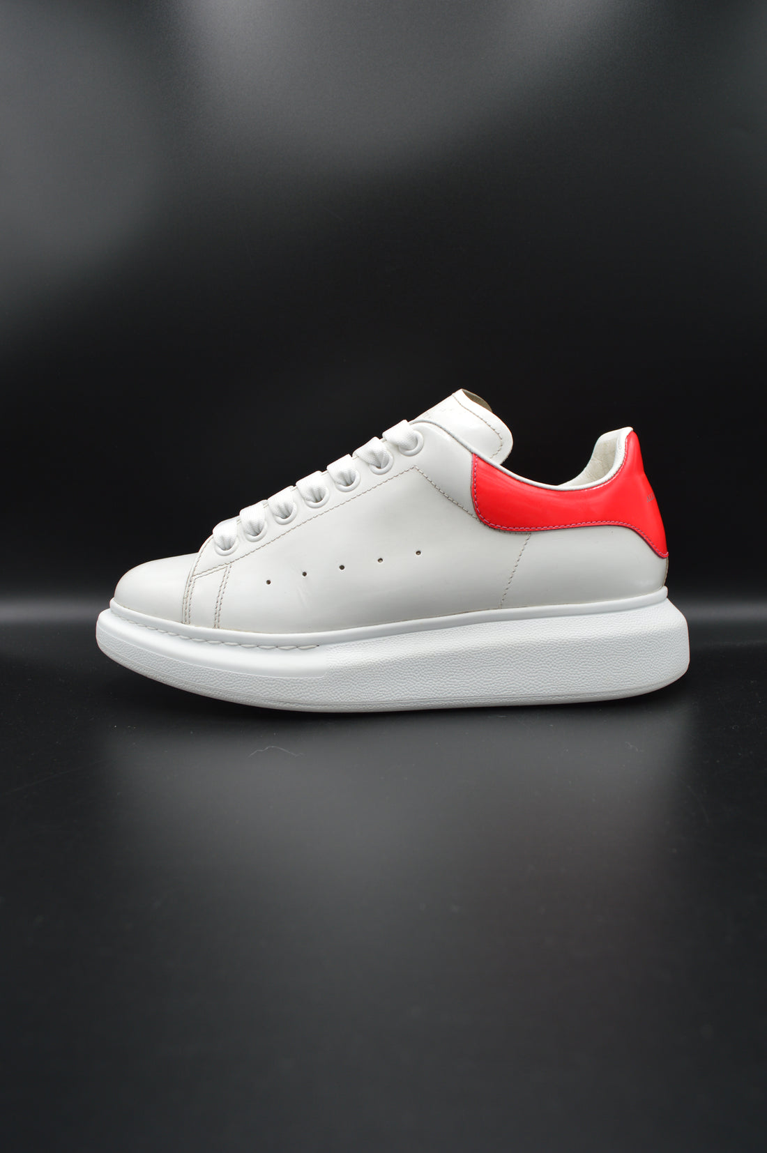 Alexander Mcqueen Oversize blanc/rose fluo - T39